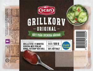 Grillkorv Original 60%