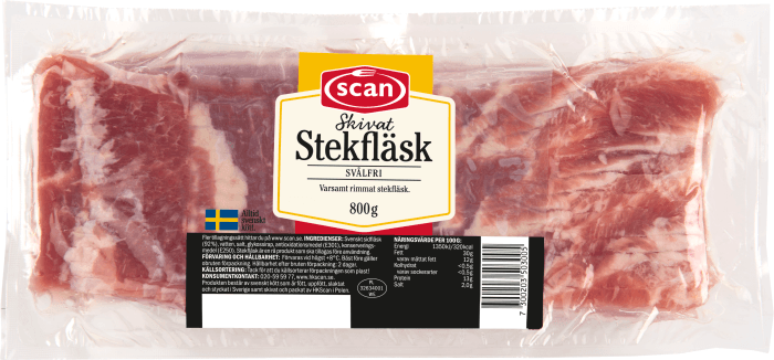 Stekfläsk Skivat