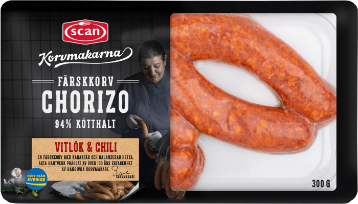 Färskkorv Chorizo