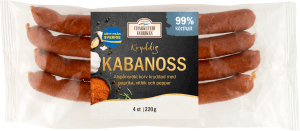 Kabanoss kryddig 99% kötthalt