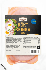 Skinka Rökt Tunna skivor