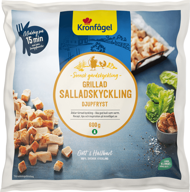 Grillad Salladskyckling Fryst