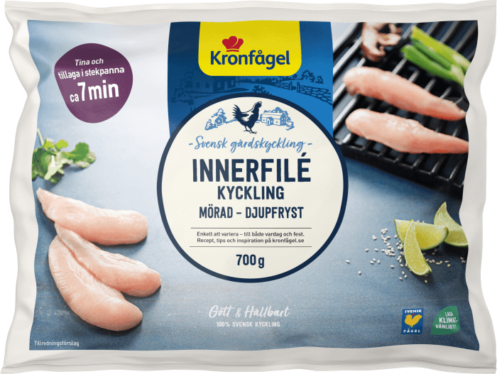 Kycklinginnerfilé Fryst