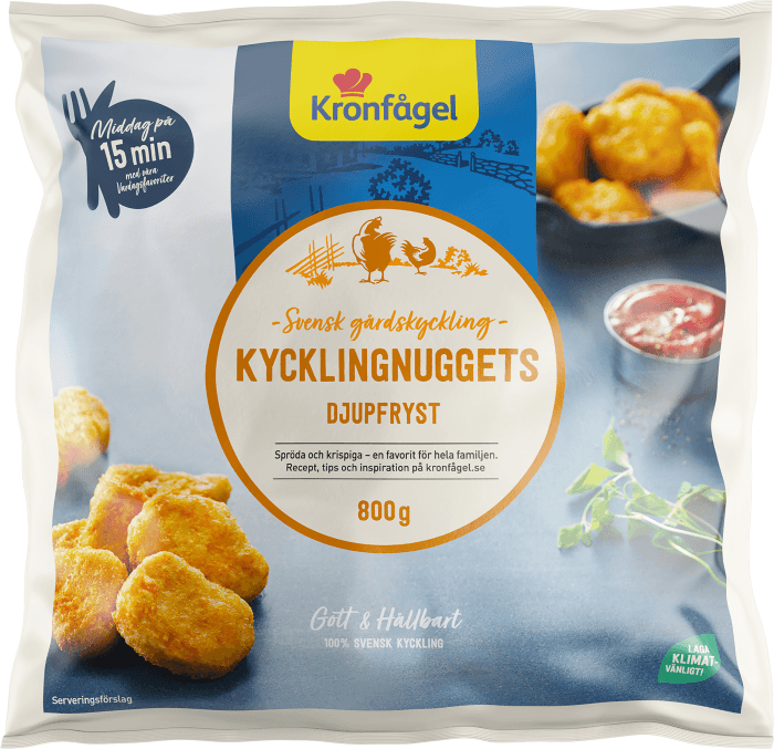 Kycklingnuggets Fryst