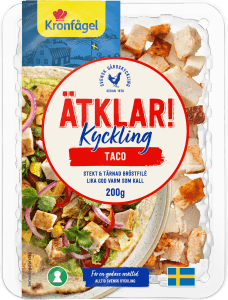 Ätklar Kyckling Taco Tärnad