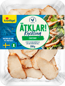 Kyckling Caesar Stekt och Skivad