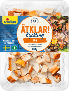 Kyckling BBQ Stekt Bröstfilé i bitar