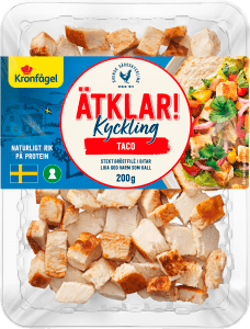 Kyckling Taco Stekt Bröstfilé i bitar