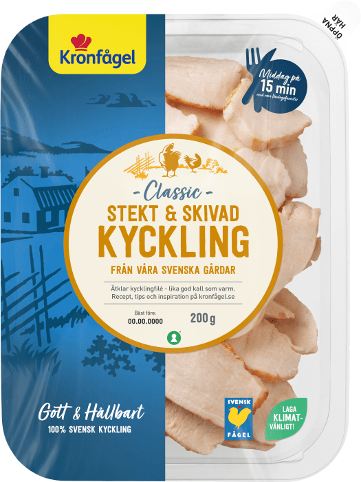 Minutkyckling Stekt & Skivad Classic