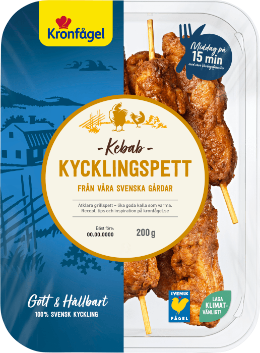 Kycklingspett Kebab