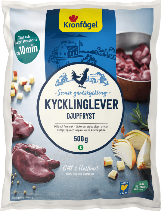 Kycklinglever Frysta