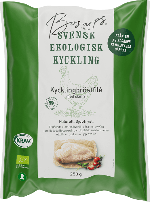 Kycklingbröstfilé EKO KRAV Fryst