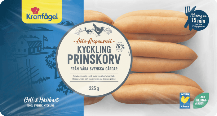 Kycklingprinskorv