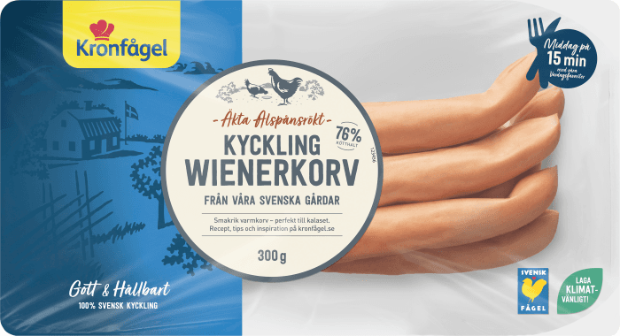 Kycklingwienerkorv