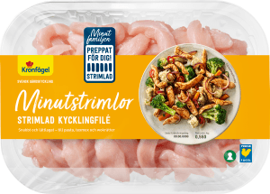 Kycklingfilé Färsk Minutstrimlor