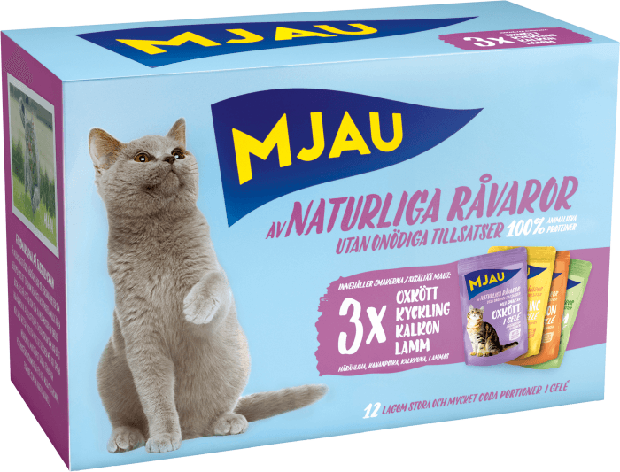 Kattmat Blandade smaker