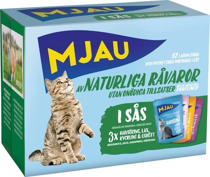Kattmat Multibox Kött Fisk