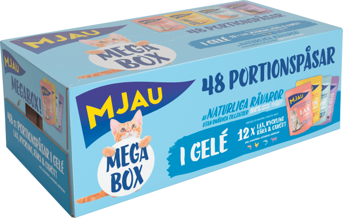 Kattmat Megabox Kött & Fisk