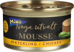 Kattmat Mousse Kyckling