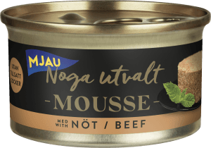 Kattmat Mousse Nöt