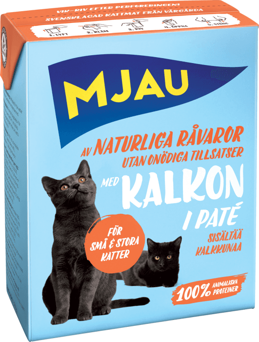 Kattmat Kalkon i Paté