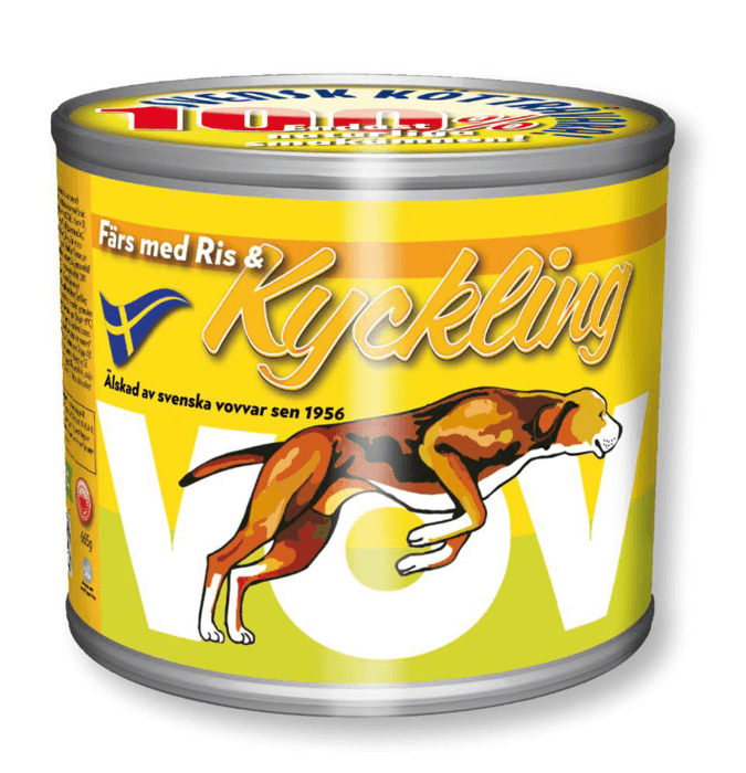 Hundmat Färs med Ris & kyckling