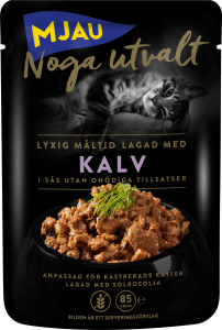 Kattmat Kalv i Sås