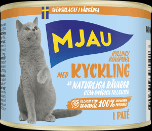 Kattmat Kyckling i Paté