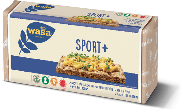 Knäckebröd Sport+