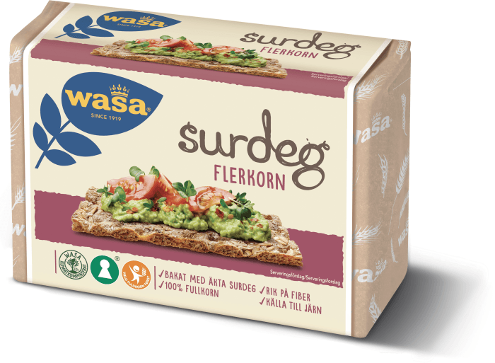 Knäckebröd Surdeg Flerkorn