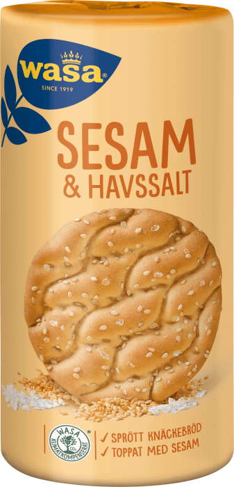 Knäckebröd Sesam & Seasalt bröd