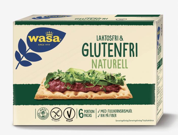 Knäckebröd Naturell Laktos- & Glutenfri