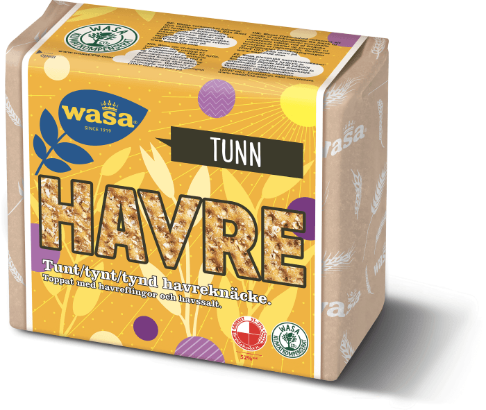 Knäckebröd Tunn Havre
