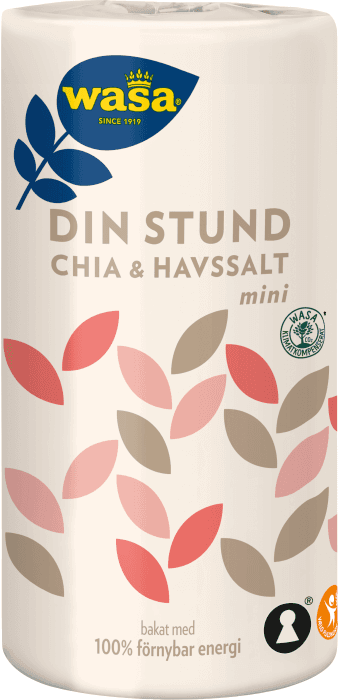 Knäckebröd Mini Chia & Havssalt