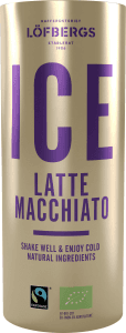 Iskaffe Latte Macchiato Ekologisk