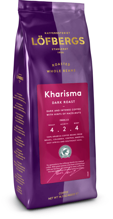 Kharisma Hela Kaffebönor Mörkrost