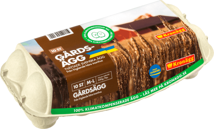 Gårdsägg Bruna M/L