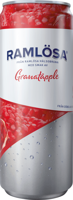 Vatten Kolsyrat Granatäpple