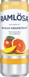 Kolsyrat vatten Mango & grapefrukt