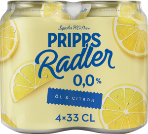Öl Radler Citron alkoholfri 0,0% 4x