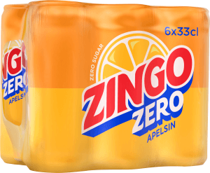 Zingo Zero Apelsin 6x33cl