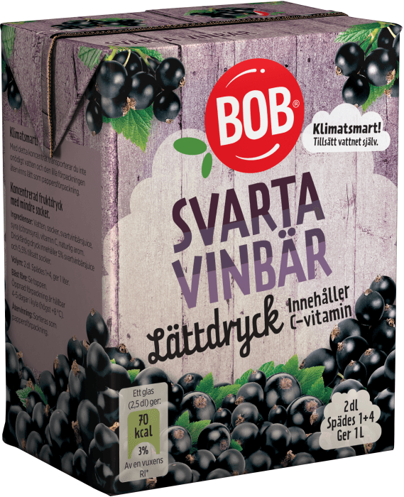 Lättdryck Svartvinbär Koncentrat