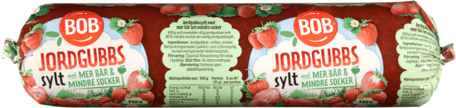 Jordgubbssylt Lättsockrad Refill