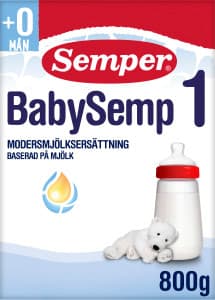 Modersmjölksersättning BabySemp 1, 0 mån