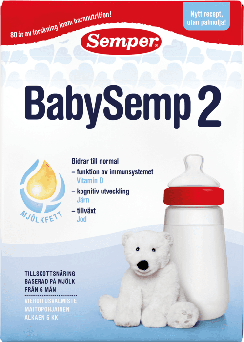 Tillskottsnäring BabySemp 2, 6 mån