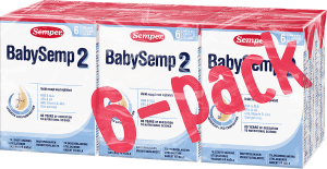 Tillskottsnäring BabySemp 2 Drickfärdig 6-p