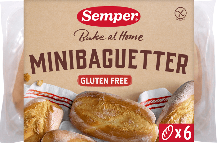 Minibaguetter Glutenfri