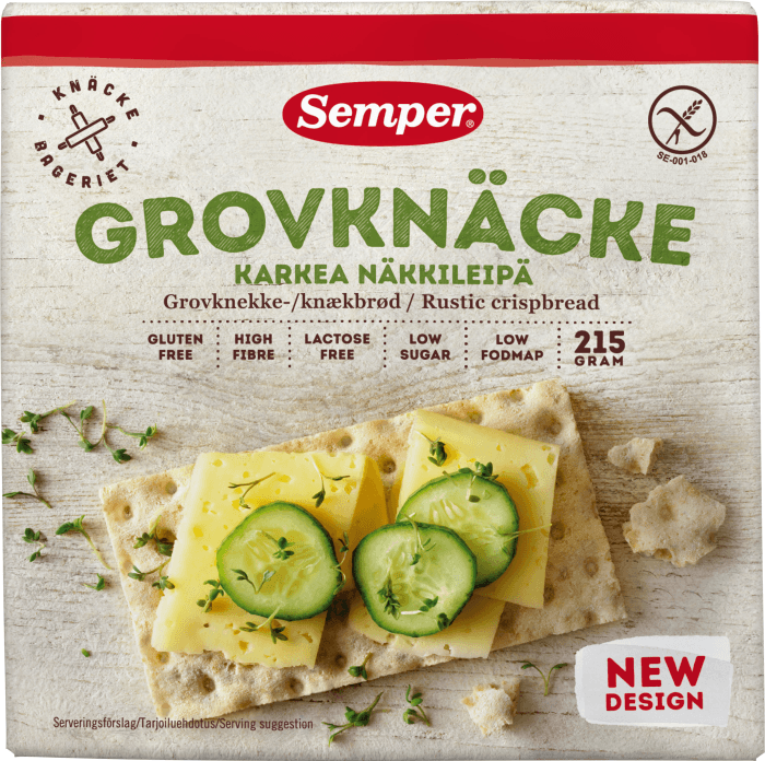Grovknäcke Glutenfritt