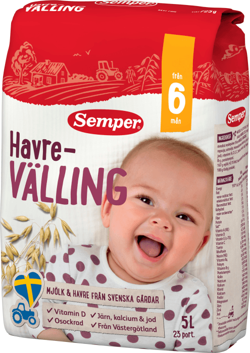 Havrevälling Mild 6 mån