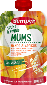 Frukt & Veggie Mango & Aprikos 6M